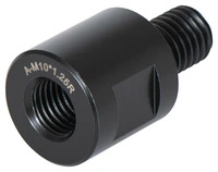 Mirror adapter, piece, matte black