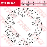 Bremsscheiben Racing, Hinten