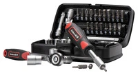 Socket wrench set 38 pieces, metric