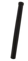 Tube plongeur de fourche inversée noir