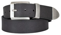 DL-AC-9 leather belt, grey