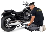 Rear assembly stand / manoeuvring set