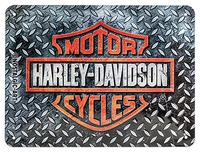 Plåtskylt Harley-Davidson logotyp
