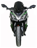 Racingscheibe schwarz, mit ABE