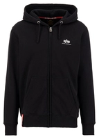 Sweat à cap zippé Alpha Industries Basic