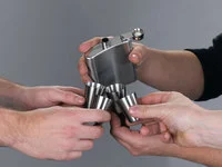 Kit flasque en inox