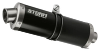 Steel Black Oval