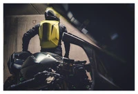 Hard Shell Rugzak Geel