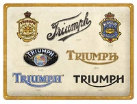 TARGA MET.TRIUMPH