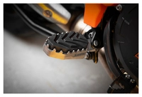 Adventure Footrest Set Titanium with ABE