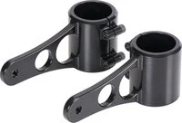 Light mount, black, pair