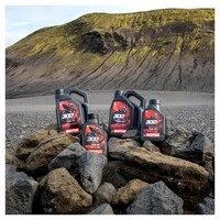 huile mot. 300V 4T SAE 10W-40, 4 Litres