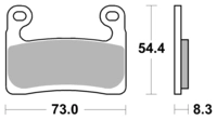 High Performance SR Brake pad