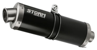 Steel Black Oval