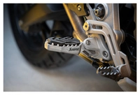 Adventure Footrest Set Titanium with ABE