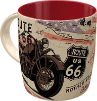 Route 66 Nostalgie Keramik Becher