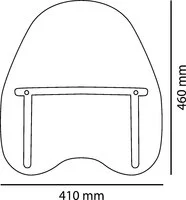 Chopper Shields, Clear,