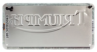 Metalen wandbord Triumph