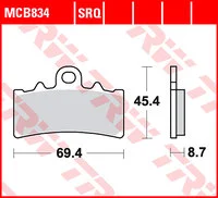 Brakepads Organic