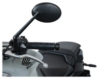 Louis Parts Oval Handlebar Mirror Alu