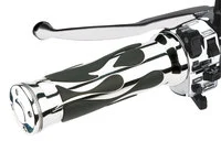 Handlebar Grips Flames