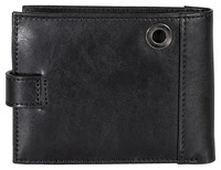 Porte-monnaie, similicuir, noir