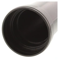Tube plongeur de fourche inversée noir