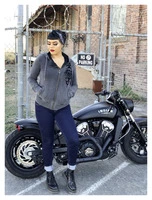 Crossbones Capuche Femme