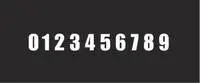 Sticker "Start Number"