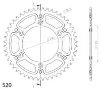 MX STEALTH SPROCKET