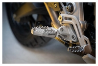 Adventure Footrest Set Titanium with ABE