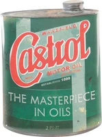 Plaque en métal Castrol Classic