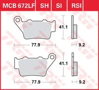 Brakepads Organic