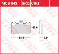 Brakepads Organic