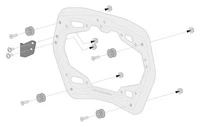 TRAX ADV set completo valigie nero