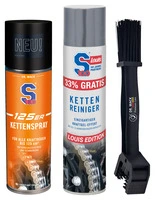 Set: Chain cleaner 400 ml, chain brush