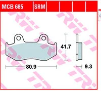 Brakepads Organic
