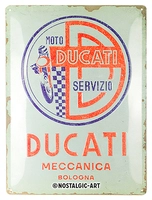 Insegna di latta Ducati Meccanica