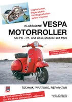 Klassische Vespa Motorroller seit 1970