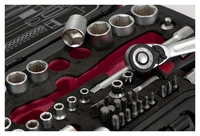 Socket Wrench Set, 45-Piece