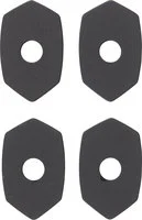 Caches noirs p. orifices de clignotants