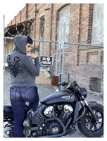 Crossbones Capuche Femme