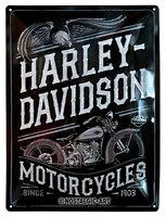 Plåtskylt Harley-Davidson