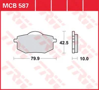 Brakepads Organic