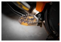 Adventure Footrest Set Titanium with ABE