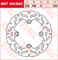 Bremsscheiben Racing, Hinten