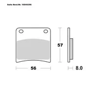 Brake-Pads Sinter With Abe