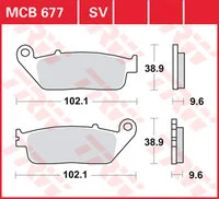 Brakepads Organic