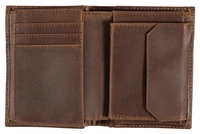 Geldbörse, Leder, braun