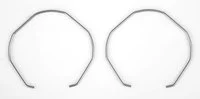 Front fork retaining rings